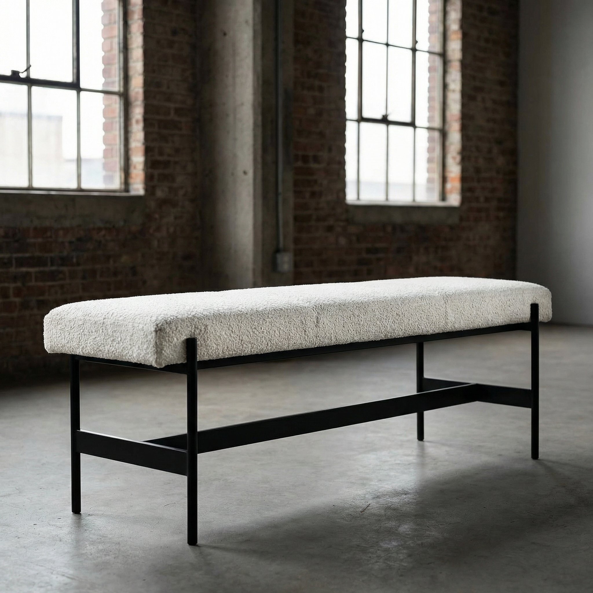 cucumber-gambit-55-upholstered-metal-powder-coat-bench