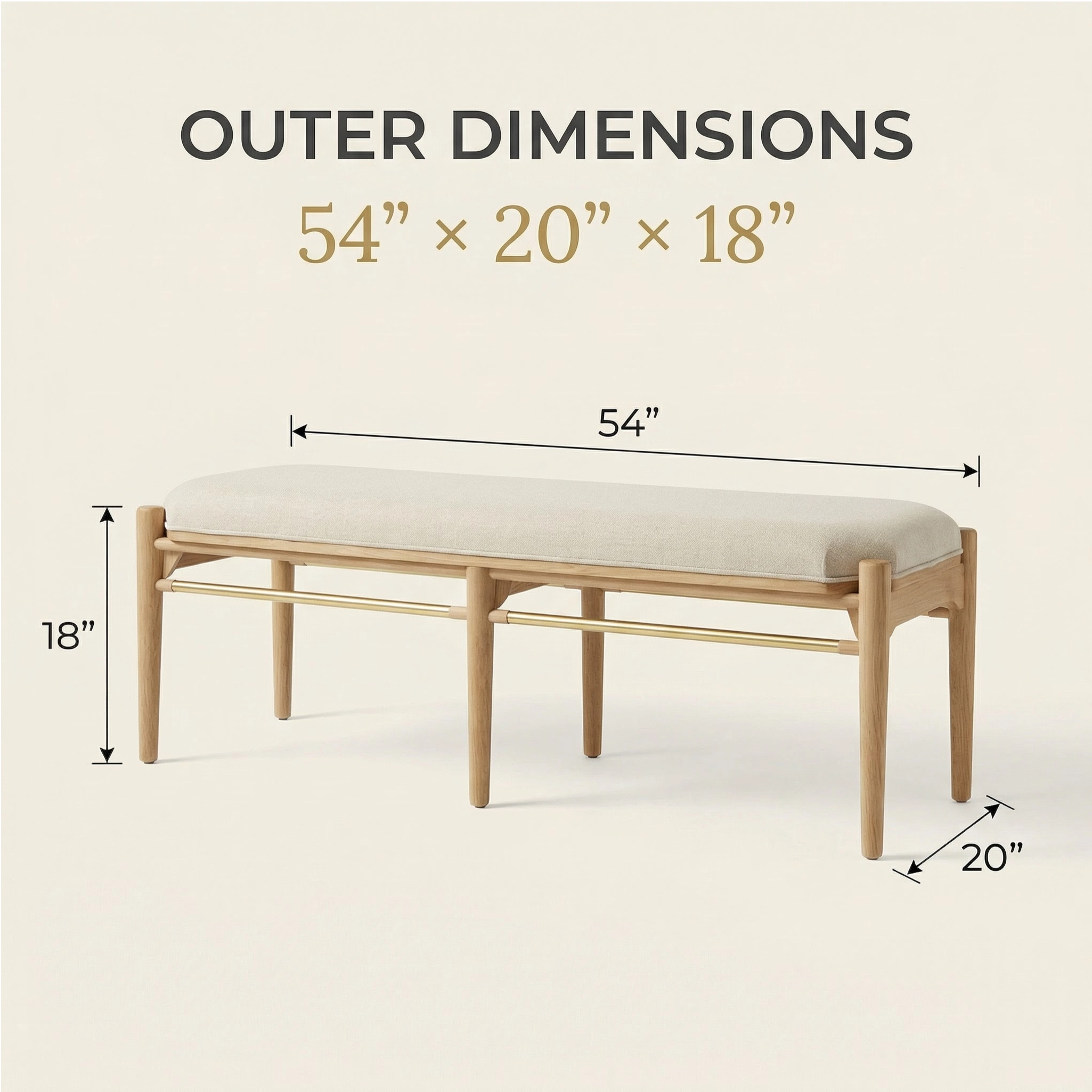 hayley-erik-54-oak-gold-natural-bench