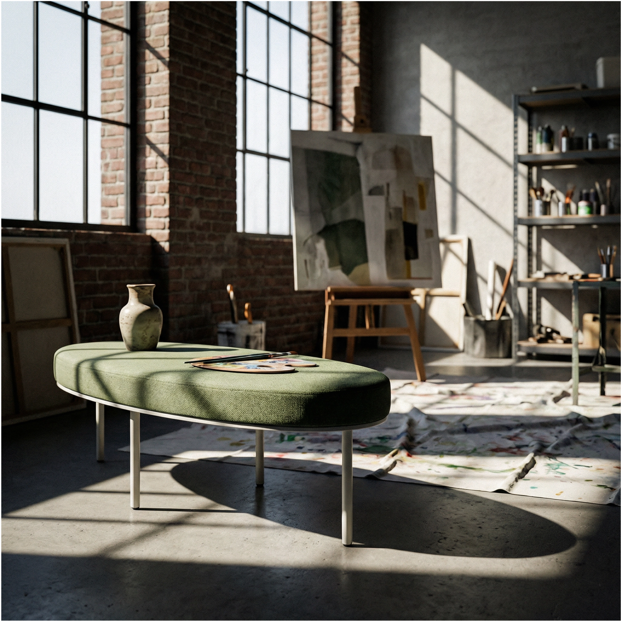 ayberk-beamer-59-upholstered-metal-powder-coat-bench