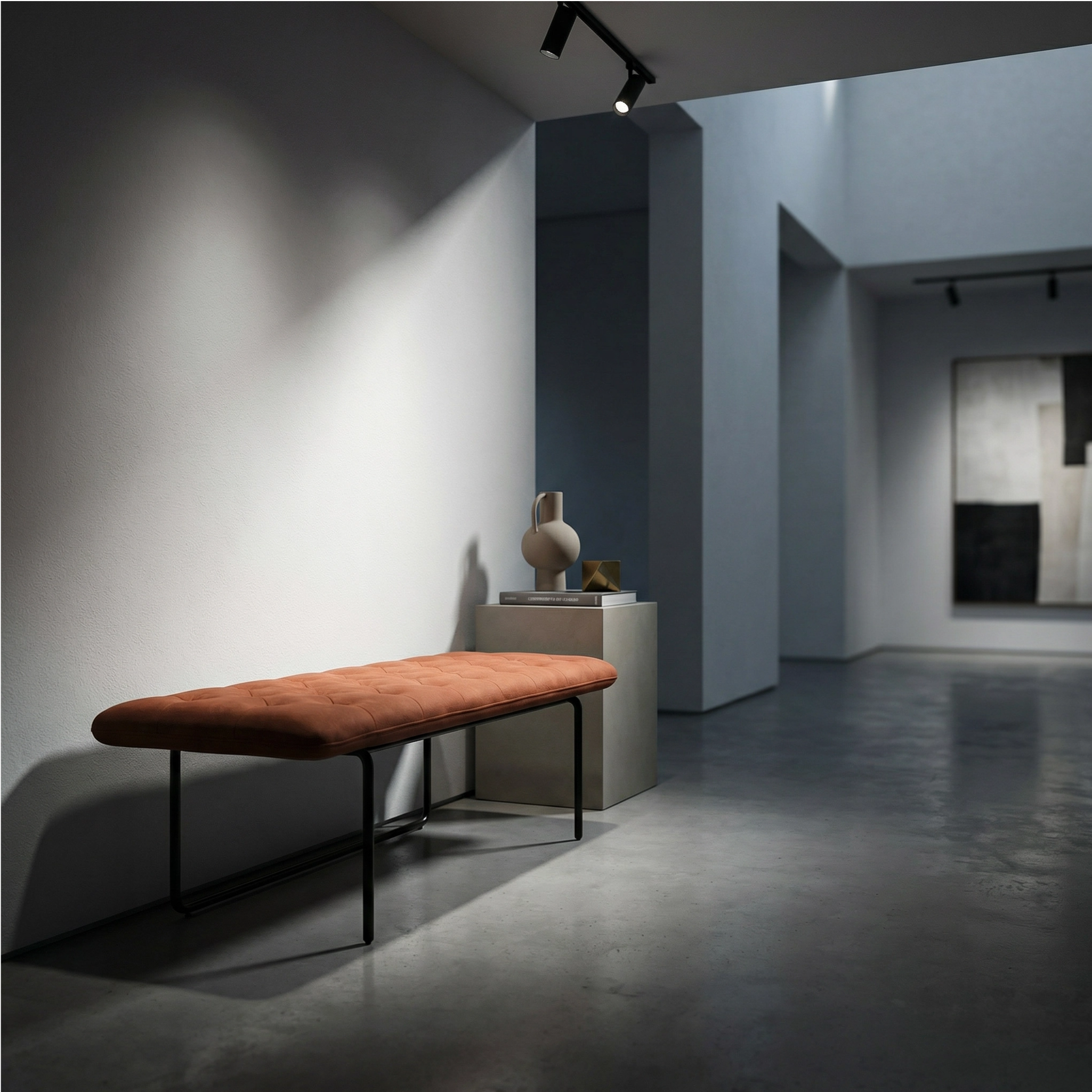 petal-haydn-59-upholstered-metal-powder-coat-bench