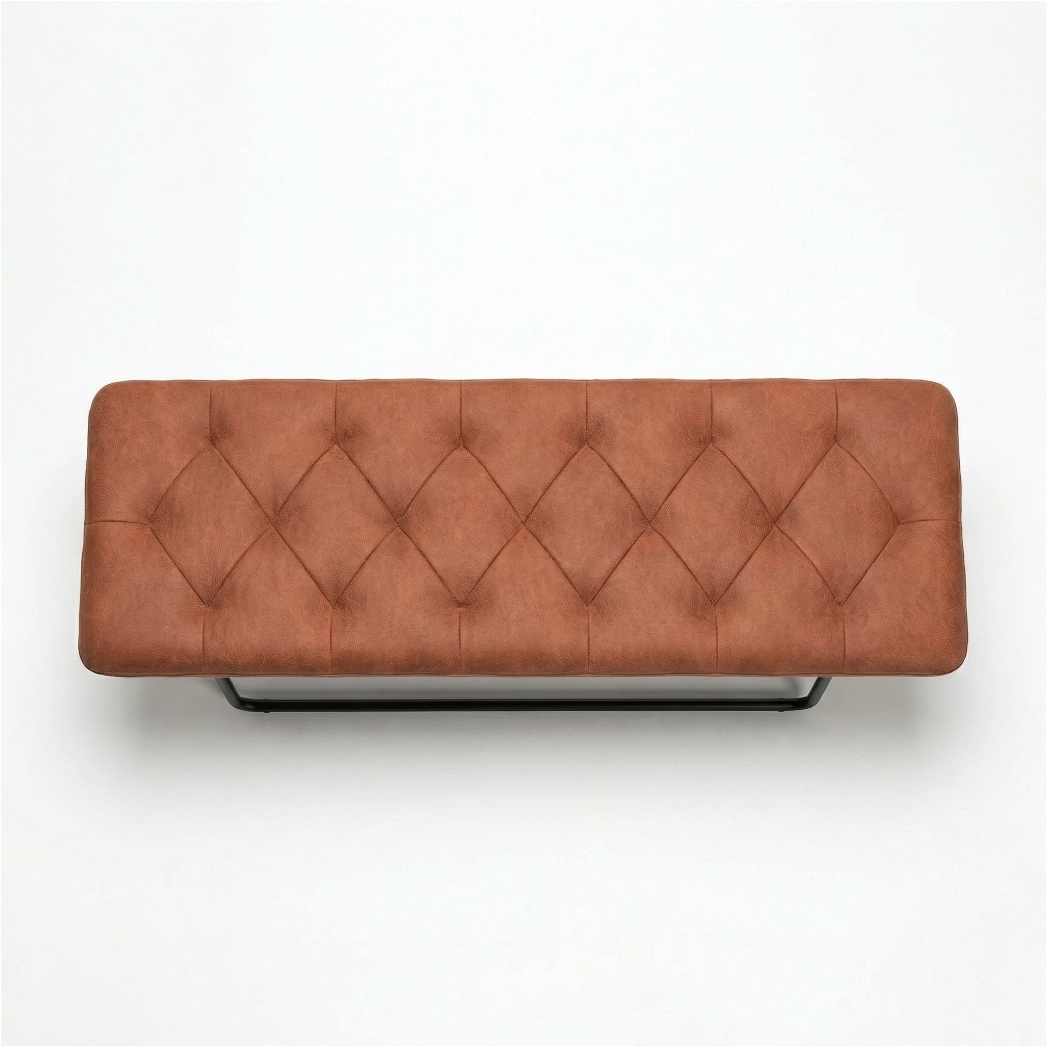 petal-haydn-59-upholstered-metal-powder-coat-bench